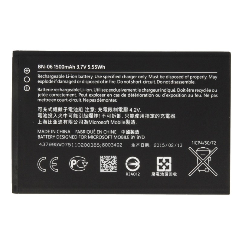 [Dùng Thử 7 Ngày] Pin Nokia Lumia 430/ BN06 Bh 12 tháng