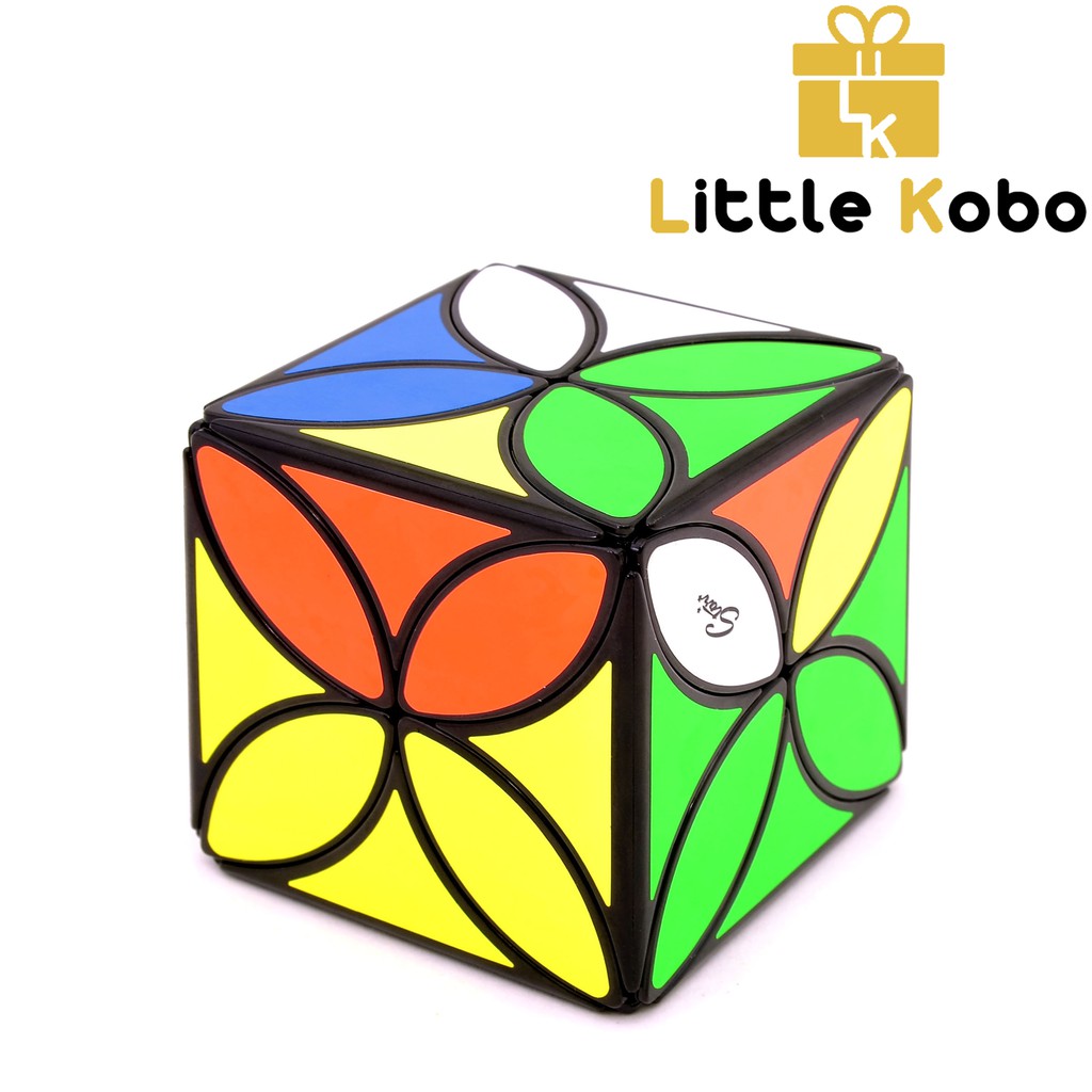 Rubik Biến Thể QiYi Four Leaf Clover Cube MoFangGe Cỏ 4 Lá Rubik Cao Cấp