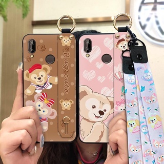 Ốp Điện Thoại Silicon Mềm Có Giá Đỡ Hình Cuốn Sách Đỏ Sáng Tạo Cho Huawei P20 Lite/Nova 3E