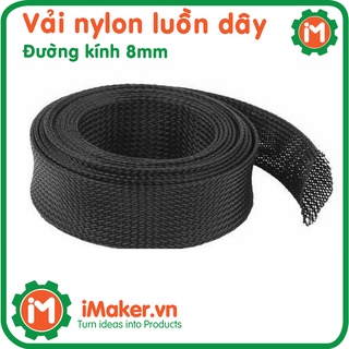 Vải Nylon luồn dây điện 8mm