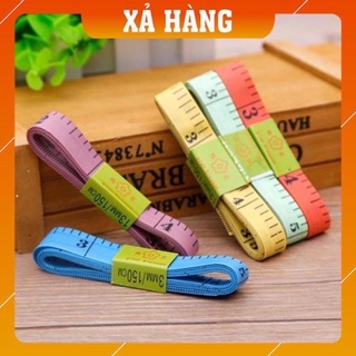 Thước dây may đồ, thước dây đo 3 vòng 150cm bản lớn 13mm