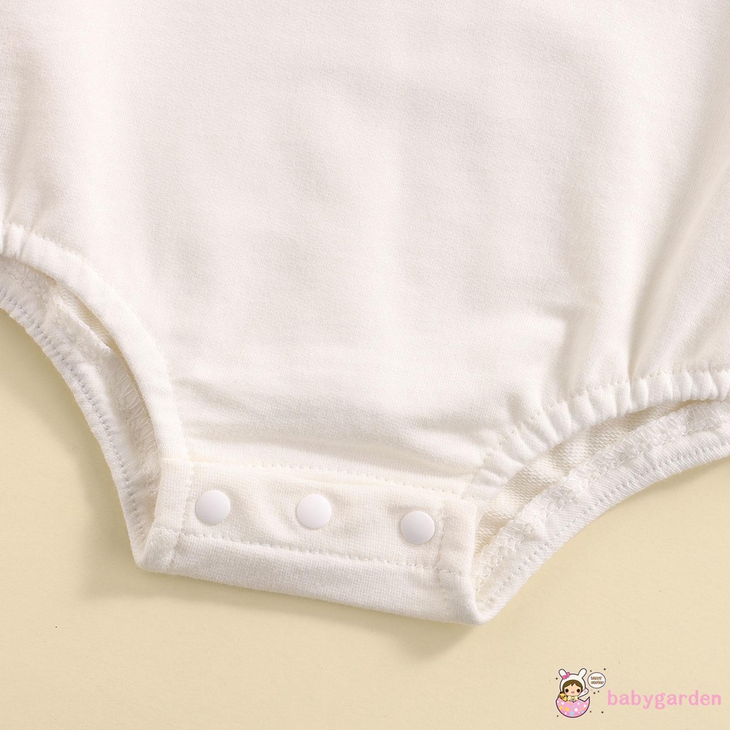 Áo Liền Quần Tay Dài Cổ Tròn In Hình Khủng Long Hoạt Hình Cho Bé 0-24 Tháng Tuổi