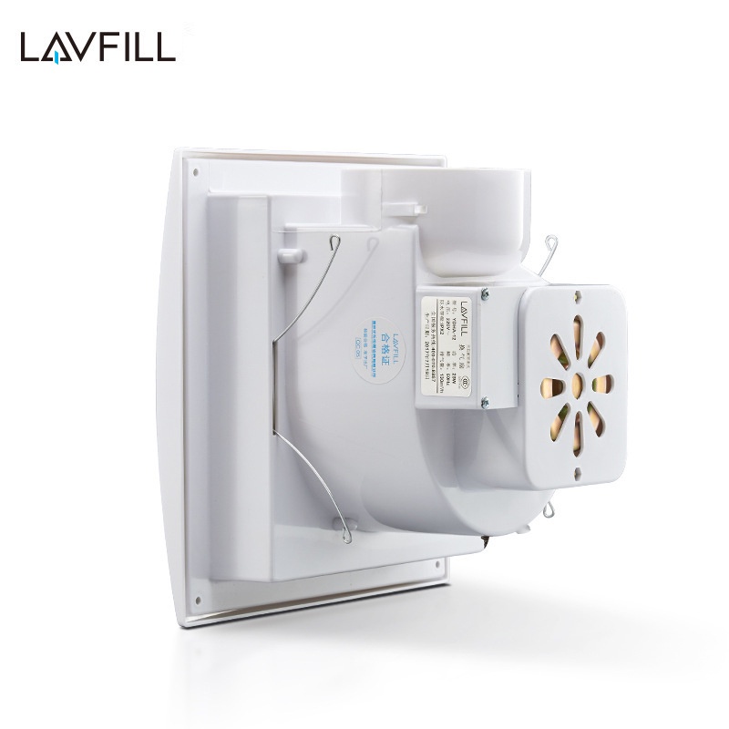 Quạt thông gió âm trần có đèn LED với bề mặt 250x250mm LAVFILL LFCV-12DL