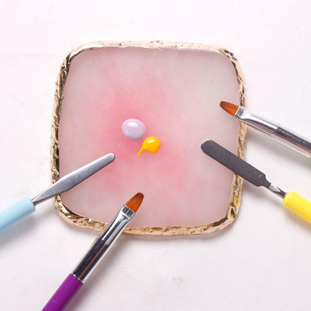 Bút Vẽ Móng Tay Nghệ Thuật Bằng Thép Không Gỉ 2 Trong 1 Nhiều Màu Sắc
