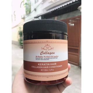 Dầu ủ tóc phục hồi Collagen plus vit e 701 500ml