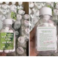 Viên Muối Tinh NaCl 0.9% Pha với nước, vệ sinh răng miệng - Lọ 50 viên