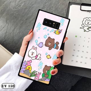 Ốp lưng nhám Samsung Galaxy Note 8 - in hình