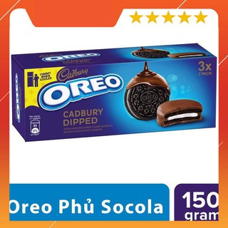 [Date dài]  Bánh Quy Oreo Phủ Sôcôla Sữa 150g