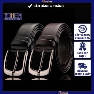 Thắt lưng nam da bò thật 100% khóa cài cao cấp, dây lưng nam da thật - AN16