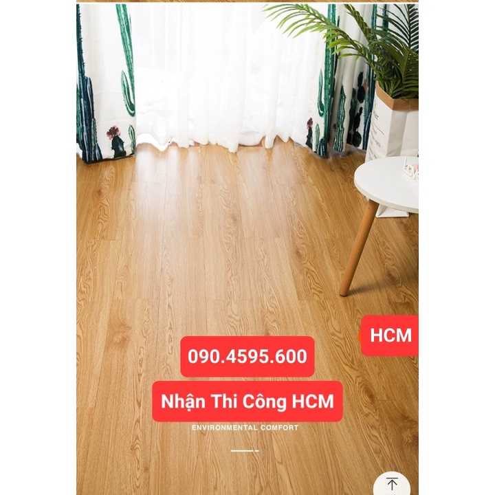 Sàn Nhựa Giả Gỗ Sẵn Keo Tự Dán Kích Thước 45.7 x 15.4 cm