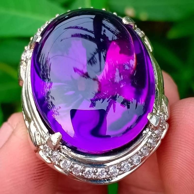 (Hàng Mới Về) Đá Thạch Anh Tím Amethyst Chính Hãng