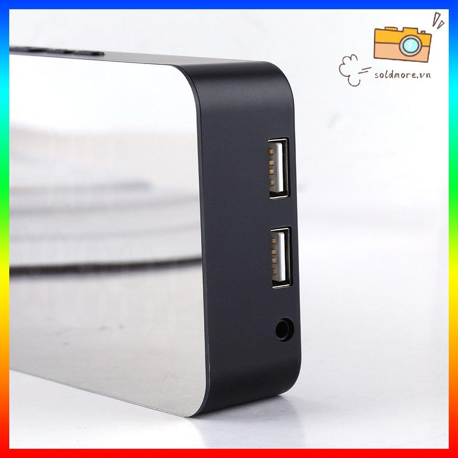 Đồng Hồ Báo Thức Kỹ Thuật Số Để Bàn Có Đèn Led Và Chức Năng Đo Nhiệt Độ