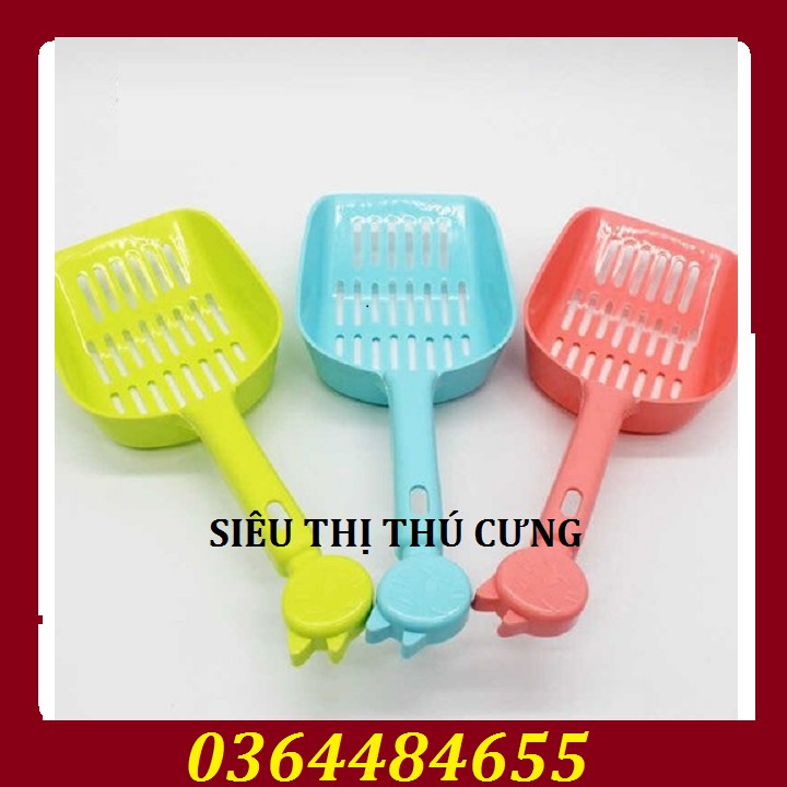 XẺNG XÚC CÁT-XẺNG VỆ SINH CHO CHÓ MÈO