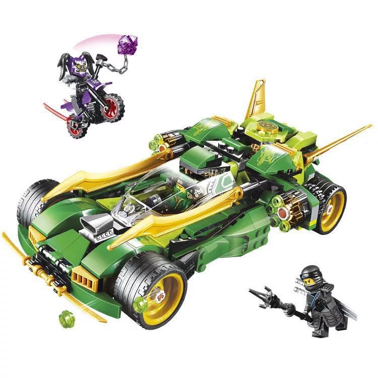 Tương thích với các khối xây dựng Lego Mô hình minifigure lắp ráp Phantom Ninja 6-14 tuổi Đồ chơi xếp trẻ em