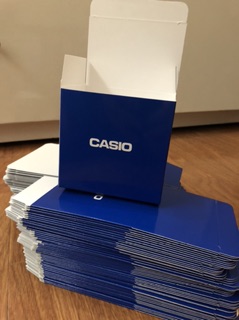 Hộp giấy Casio rẻ (50c = 420k )