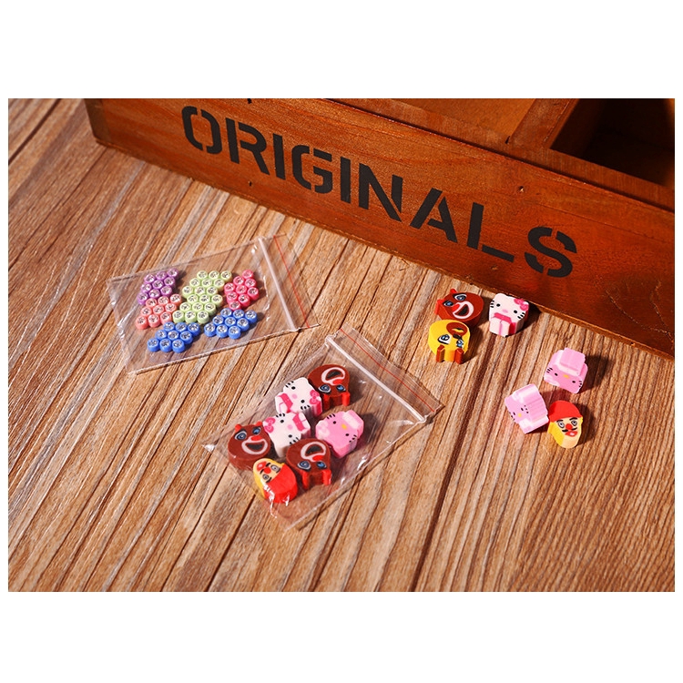 100 Túi nhựa zip tiện dụng bảo quản thức ăn