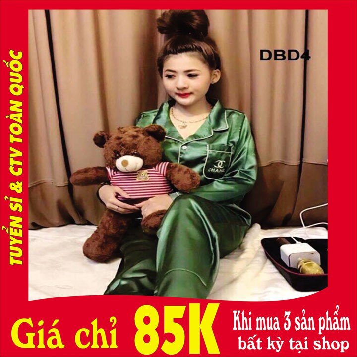 Đồ bộ phi bóng nữ mặc nhà tay dài siêu kute hot