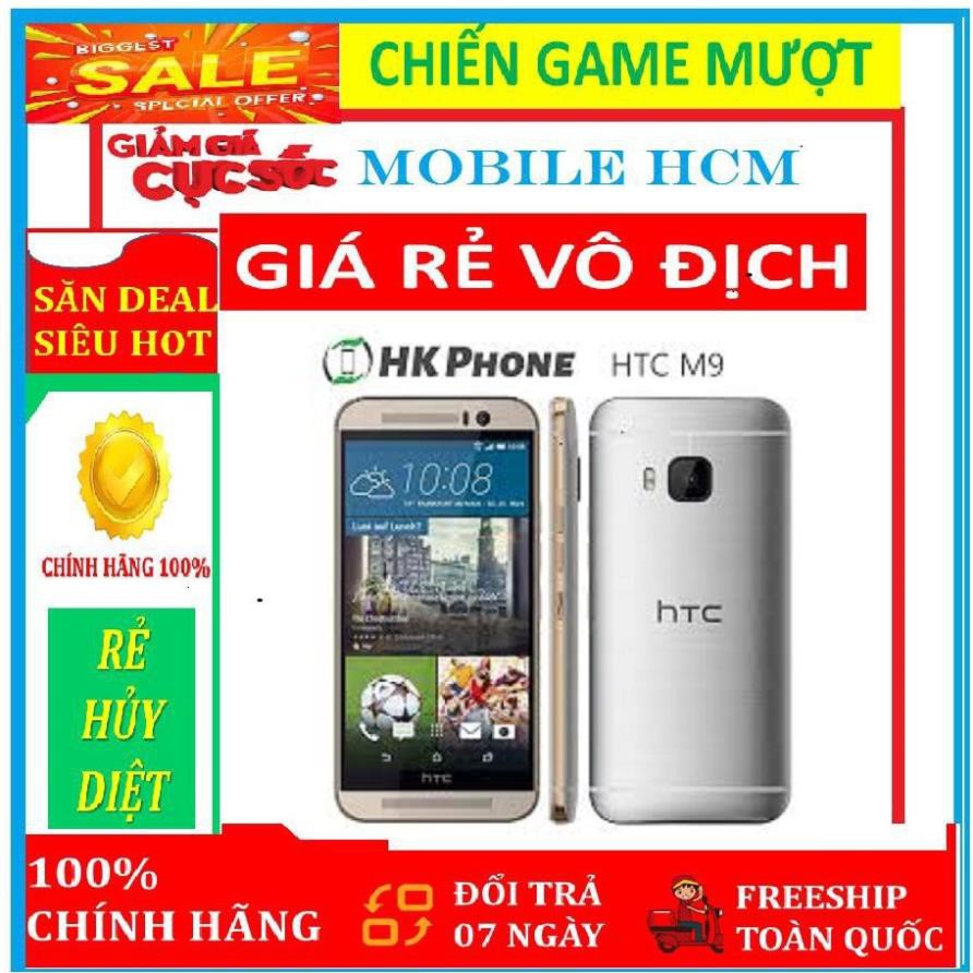 Điện Thoại HTC One M9 Quốc Tế . Ram 3G/32GB - Chiến PUBG Đỉnh { Fullbox }