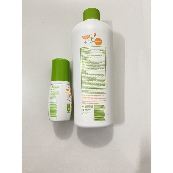 [SIÊU TIẾT KIỆM] Combo 2 chai nước rửa tay babyganics an toàn cho bé 50ml và 473ml | BigBuy360 - bigbuy360.vn
