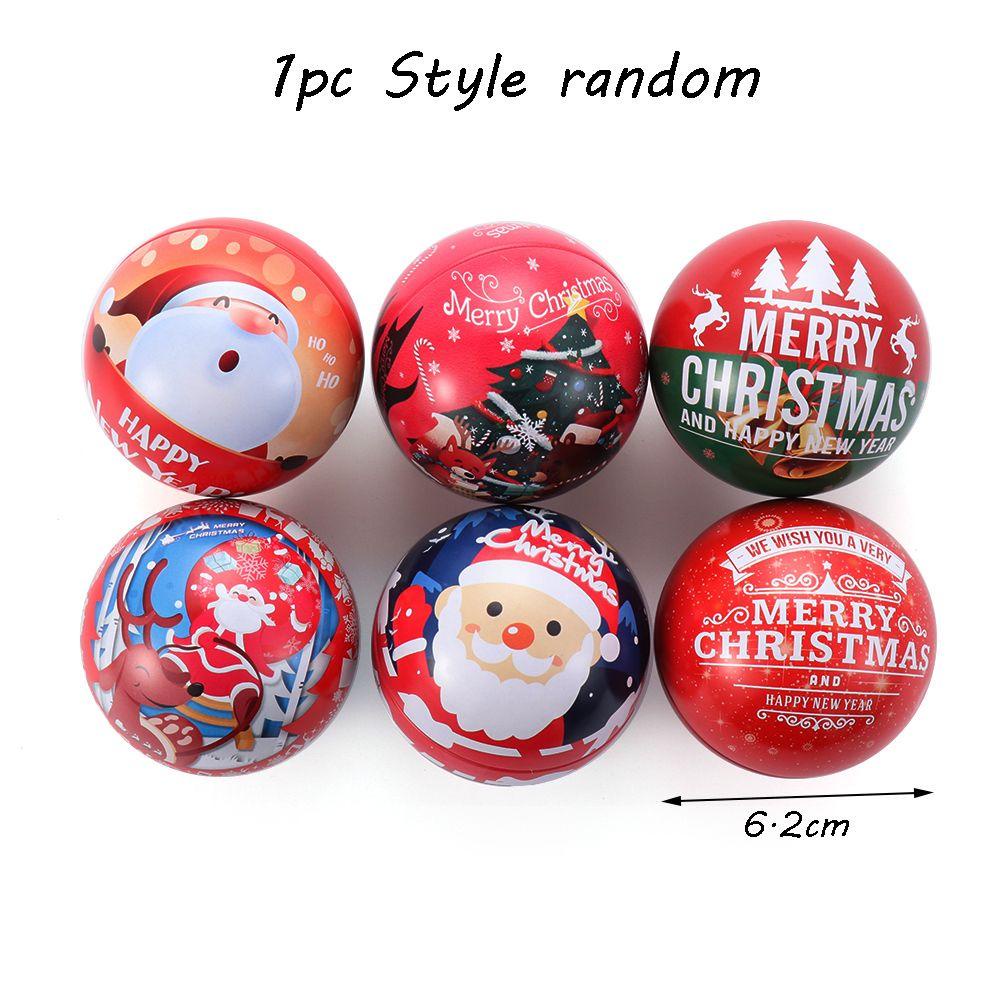 1 Hũ Kẹo Hình Ông Già Noel Người Tuyết Chất Lượng Cao