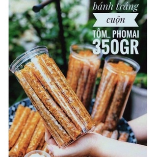 Bánh tráng cuộn tôm phô mai 350gr