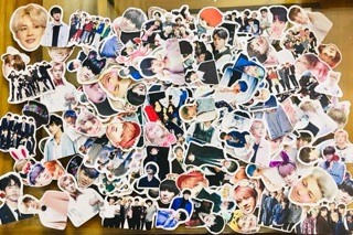 Sticker BTS có đề can bóc dán 30-60 cái