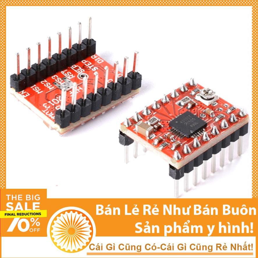 Module Điều Khiển Động Cơ A4988 Step Driver (Kèm Tản Nhiệt) - NTHN