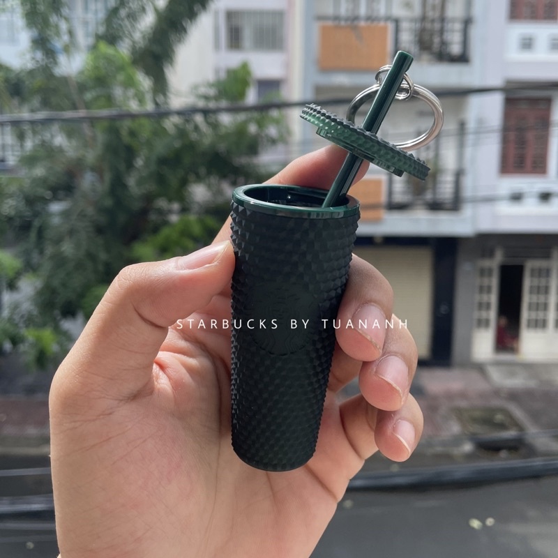 Móc Khoá Starbucks Cold Cup Ornament Keychain