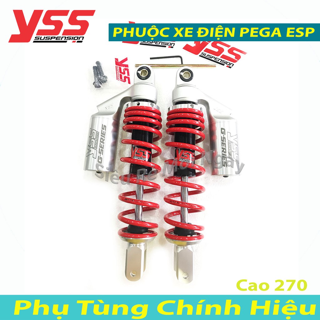 Phuộc YSS xe ĐIỆN PEGA ESP, Nouvo