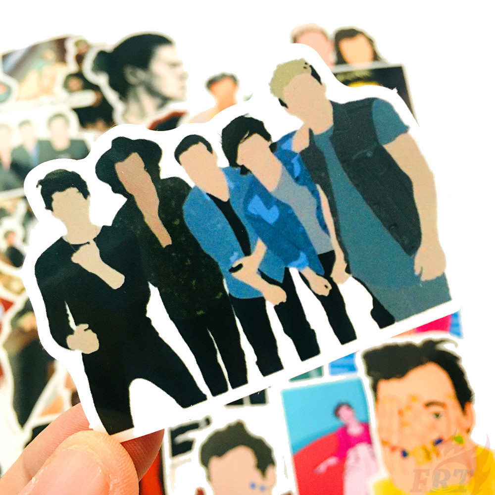 One Direction 1D - Series 03 Pop Music Band Stickers 50Pcs/Set Louis Tomlinson ...