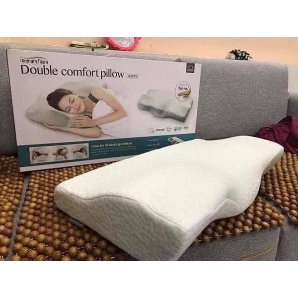 HÀNG CHÍNH HÃNG 🚼Gối Memory foam 50D Lock&Lock HLW114