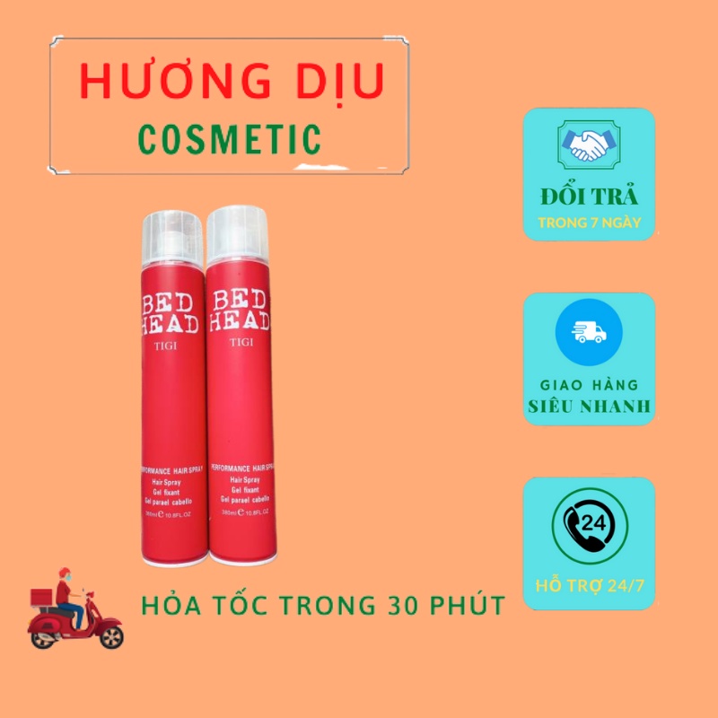 [RẺ VÔ ĐỊCH] Gôm Xịt Tóc Tigi Bed Head