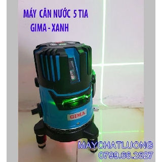 MÁY CÂN NƯỚC LASER 5 TIA  CHÍNH HÃNG GIMA _XANH