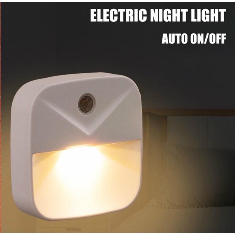 Đèn ngủ LICER LED cảm biến ánh sáng tiết kiệm năng lượng chiếu sáng ban đêm dành cho phòng trẻ em