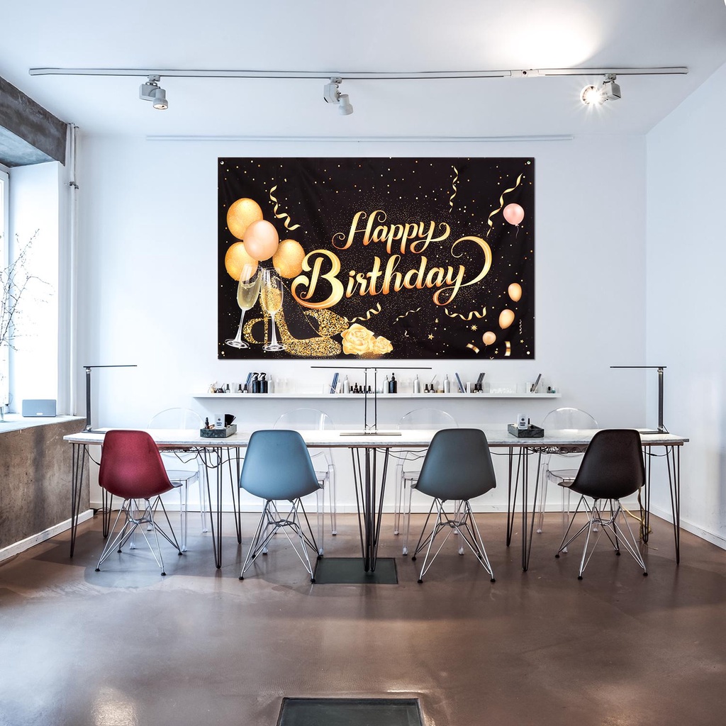 Dây Treo Trang Trí Phông Nền Tiệc Hình Giày Cao Gót Lớn