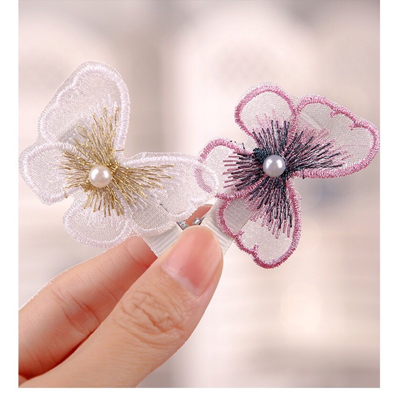 [DEAL SỐC] Kẹp tóc hình bướm Style Hàn Quốc