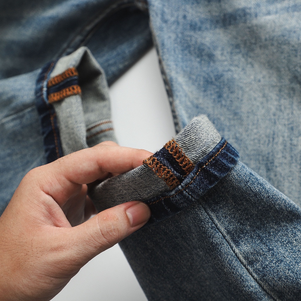 Quần Jean nam PB xanh khói  - 493