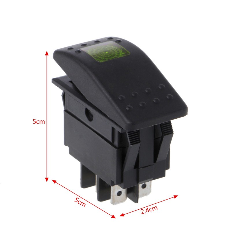 Công tắc đèn LED 4pin 12V 20A chống thấm nước