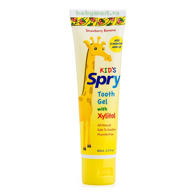 Kem đánh răng Spry chuối dâu 60ml M071.