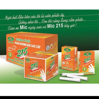 Hộp phấn viết bảng Mic 10 viên