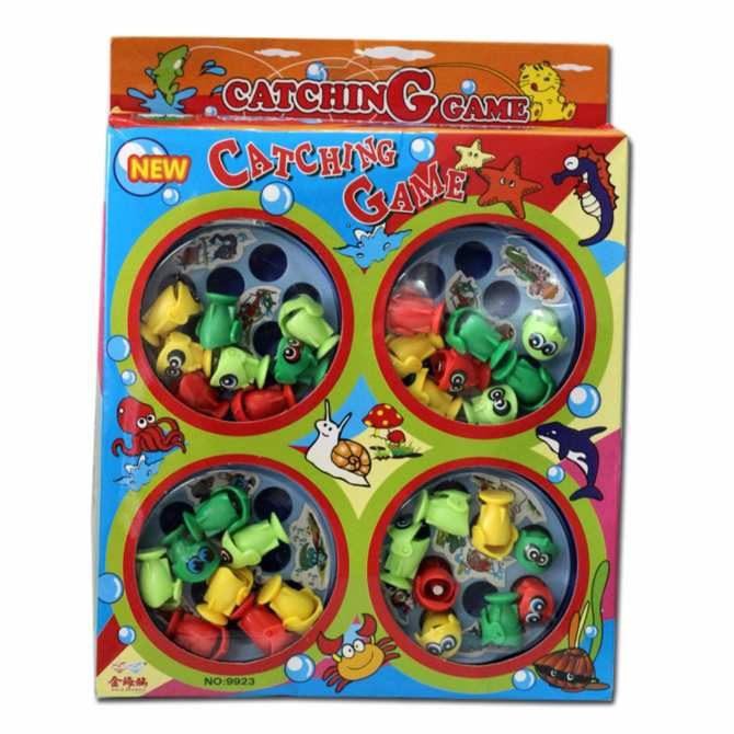 Bộ Đồ Chơi Câu Cá 4 Hồ Cho Bé - Đồ Chơi Câu Cá Vui Nhộn Có Phát Nhạc Và Hút Nam Châm