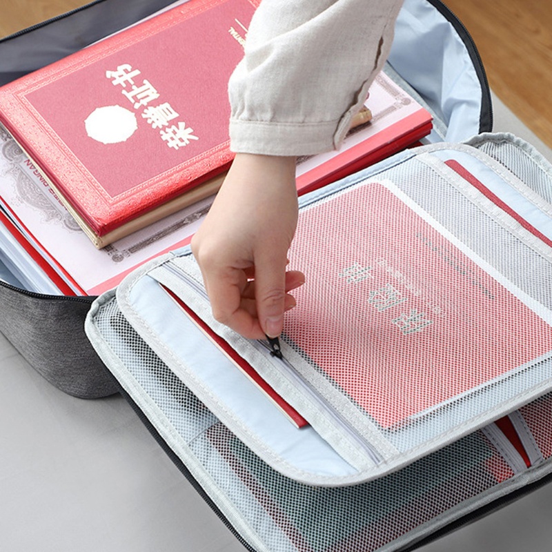 Túi đựng tài liệu có khóa chống thấm nước tiện dụng