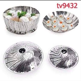 Rổ hấp Inox Thông minh gấp gọn