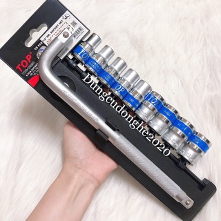 Bộ Tuýp 10 Chi Tiết 1/2 Cần Cong L TOP Hàng Công Ty Chất Lượng