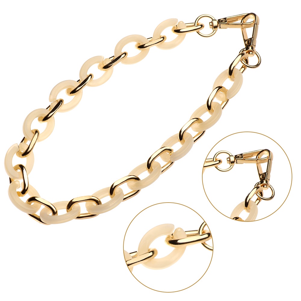 Dây đeo túi xách thay thế bằng acrylic có thể tháo rời tiện dụng dành cho nữ