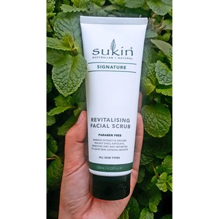 [SALE XẢ HÀNG][SIGNATURE] Kem Tẩy Tế Bào Chết Dùng Cho Da Mặt Sukin Revitalising Facial Scrub 125ml