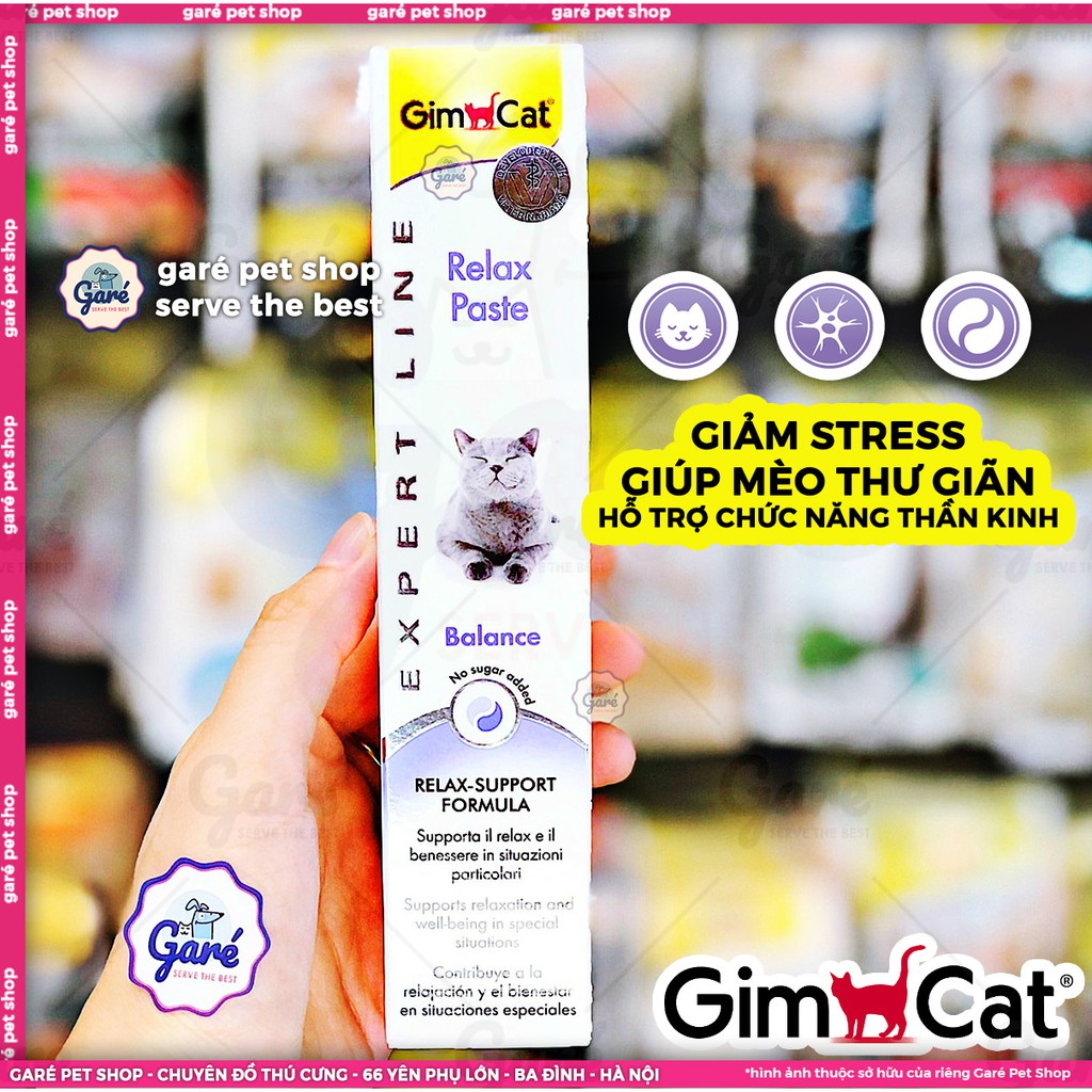 Gel Gimcat Đức bổ sung Vitamin Tiêu búi lông Hỗ trợ tiêu hóa Cung cấp năng lượng vị Cá, Phô mai cho Mèo con Mèo lớn