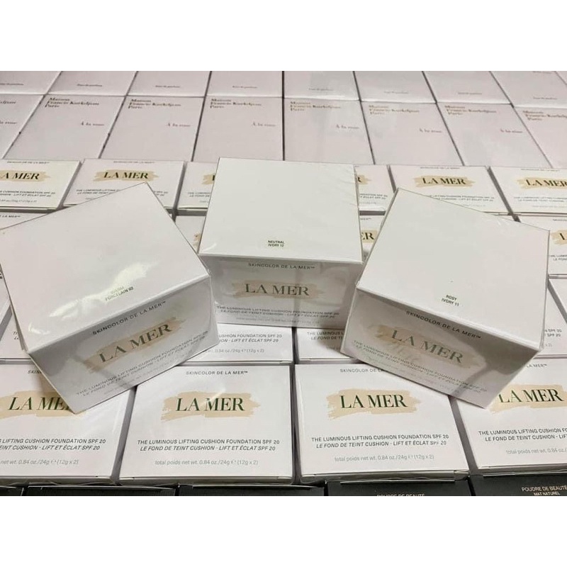 Phấn nước cushion Lamer spf 20 2 lõi 12gx2 đủ tone 01/3/11/12/13 - La mer cushion