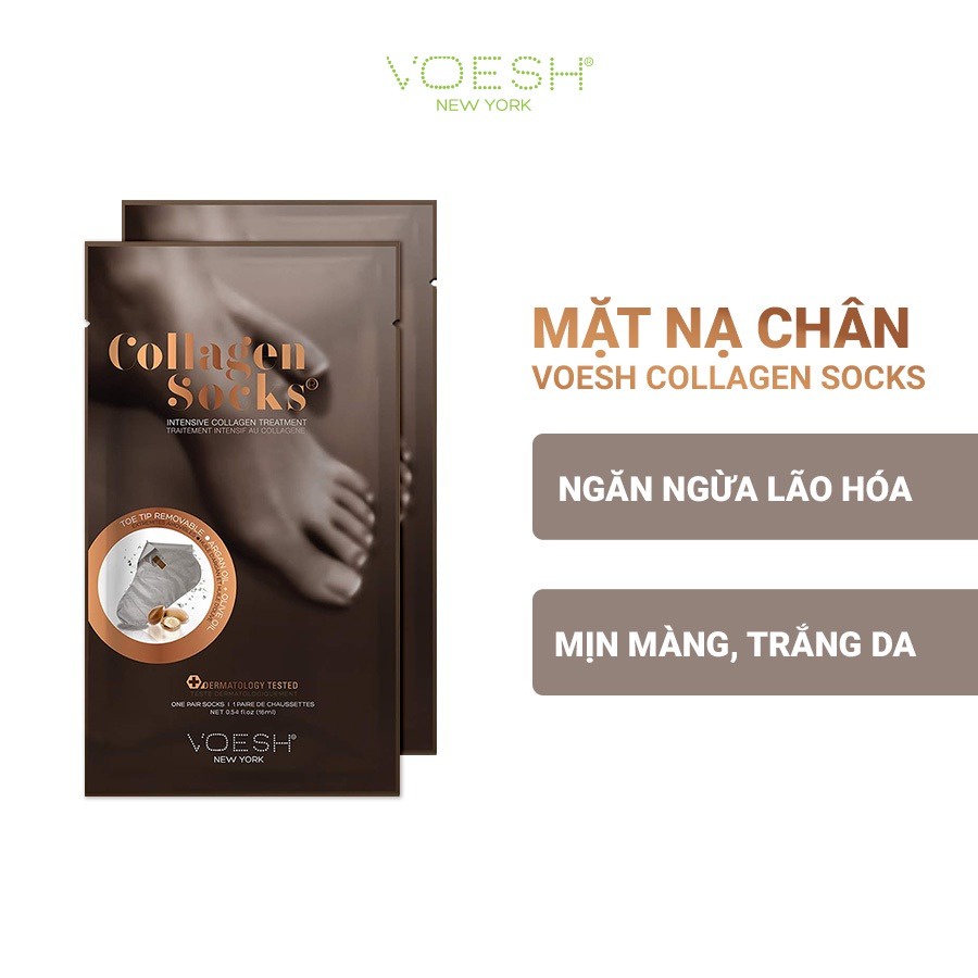 Mặt Nạ Chân Tinh Chất Collagen VOESH Collagen Socks 16ml