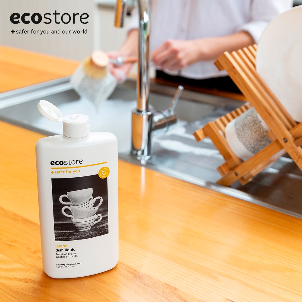 Ecostore Nước rửa chén hương chanh gốc thực vật 500ml (Lemon Dish Liquid)